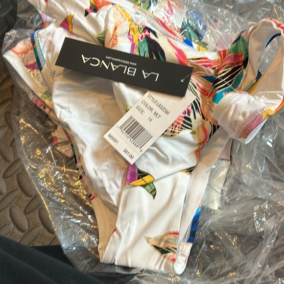 LA BLANCA Paradise Bikini Set Women's Size 14 - Picture 16 of 16